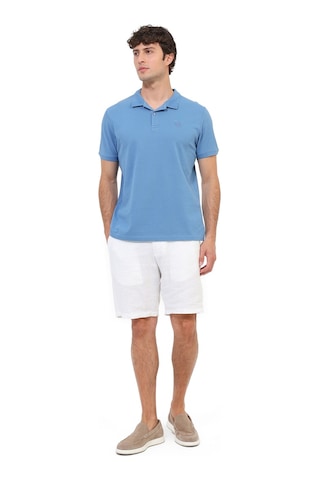 Lumberjack Mb Ct953 Polo T-sh 6fx Mavi Erkek Kısa Kol T-shirt