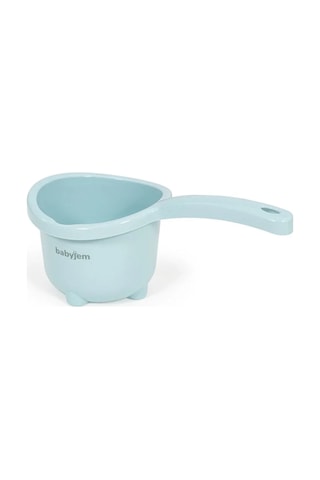 Babyjem 5 Parça Bebek Banyo Küvet Seti Soft Mavi Çok Renkli