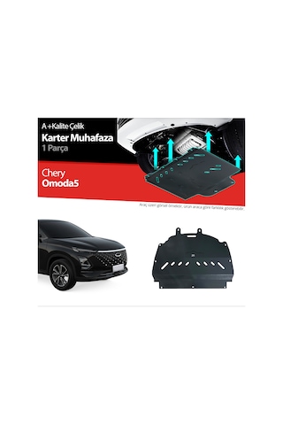 Chery Omoda5 Çelik Karter Muhafaza Koruma 2022 2023 2024 2025