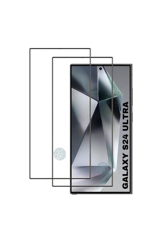Samsung Galaxy S24 Ultra 5g Nano Ekran Cam Koruyucu 9h Glass Screen Protector Kavisli Şeffaf