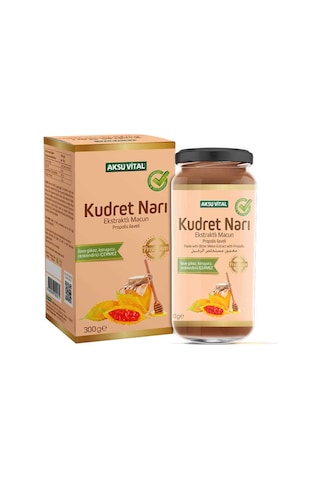 Aksu Vital Propolis İlaveli Kudret Narı Ekstraktlı Macun 300 G Aksu Vital Propolis İlaveli Kudret Narı Ekstraktlı Macun 300 G