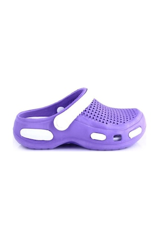 Dgn E087.f.000 Çocuk Filet Sabo Terlik 20y E087.F.000-1580-R1148 Beyaz - Lila