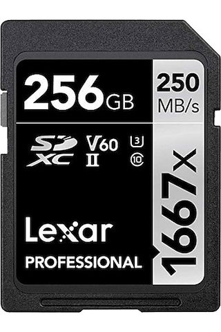 Lexar Professional 1667X LSD256CBNA1667 256 GB SDXC UHS-II Hafıza Kartı