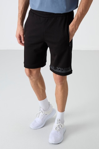 Air Jones Tommy Life Albie Siyah Standart Kalıp Erkek Şort - 81241 Siyah