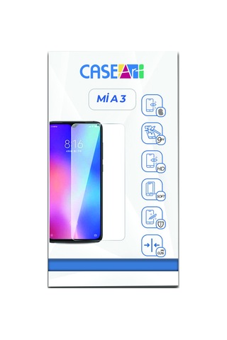 Xiaomi Mi A3 Temperli Ekran Koruyucu Kırılmaz Cam