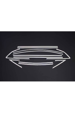 Ford Focus 3 Hb Krom Cam Çerçevesi 12 Parça 2011-2017 Arası