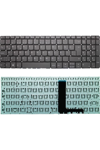 Işıksız, Uyumlu Notebook Klavye - Lenovo V15-ııl Model 82c5 - Sağ Üst Power Tuşlu
