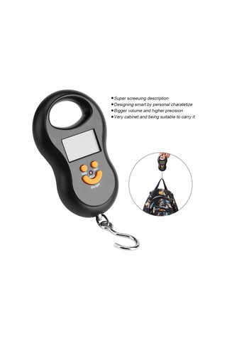 Geeroyoo Lcd Ekranlı 4 Birim Dönüştürülebilir El Tipi Terazi, Otomatik Kapatma Ve Sıcaklık Testi Fonksiyonu, 50kg Maksimum Kapasite