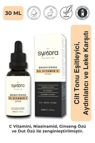 Synora Barrier Repairing Cream 50 ML + Aydınlatıcı Vitamin C Serum 30 ML