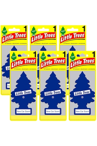 Little Trees New Car Scent Asma Oto Kokusu 6 Adet