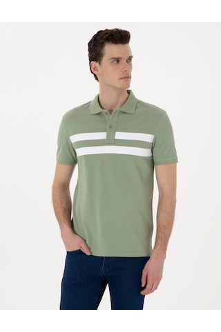 Pierre Cardin Erkek Çağla Tişört 50310154-vr016 Çağla