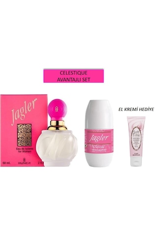 Classic Kadın Parfüm Edt 60 Ml+ Roll-on Kadın 50ml Gliserinli El Kremi Hediye Amber - Odunsu