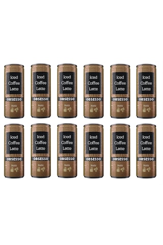 Obsesso Sütlü Soğuk Kahve 250 Ml X 12 Adet Hazır