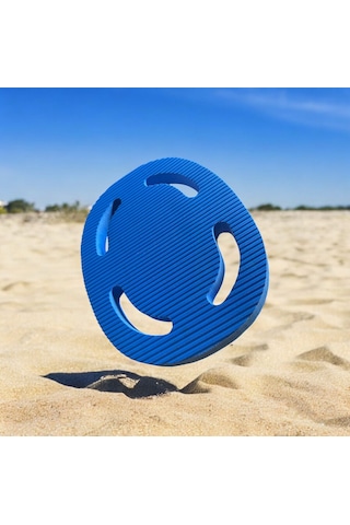 Yüzme Tahtası Mavi Oval 39x31x4 Cm Kalınlık Mavi