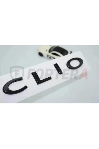 Bagaj Yazısı Siyah Clio Iv