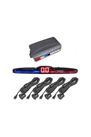 Guard Park Sensörü Led Ekranlı Mercedes Model Ses İkazlı Siyah Ps.mc.345