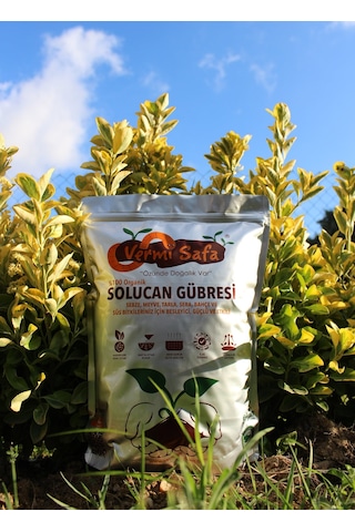 Vermisafa %100 Organik Doğal Katı Solucan Gübresi 2 KG