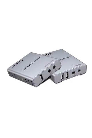 3DCOOL Bd-1010hu 60mt Hdmı Usb Kvm Extender Fullhd 1080p Sesli Hdmı Ve Mouse Menzil Genişletici Uzatıcı
