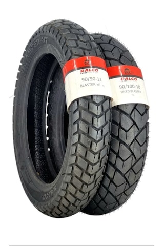 Ralco Tyres 90/100-10 Ve 90/90-12 Tl Dubleks Lastik Set