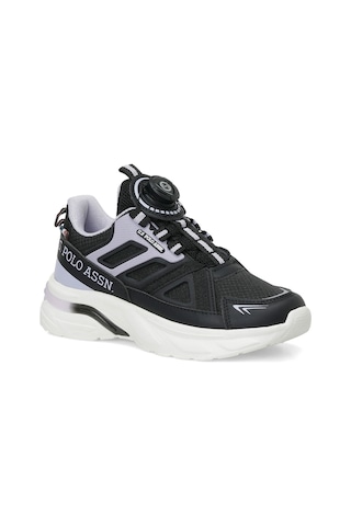 Uspoloassn U.s. Polo Assn. Tulka Jr Siyah Kız Çocuk Sneaker Siyah-lıla