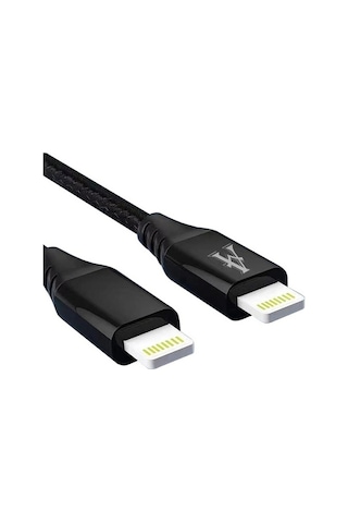 Ally Apple iPhone Uyumlu To Veri Gonderme Kablosu Lightning Ligthni-Siyah
