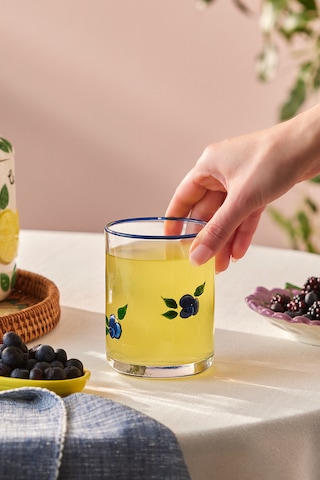 Karaca Blueberry Meşrubat Bardağı 420 ml Mor