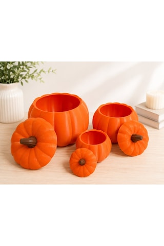 Pumpkin / 3'lü Balkabağı Kutu Seti