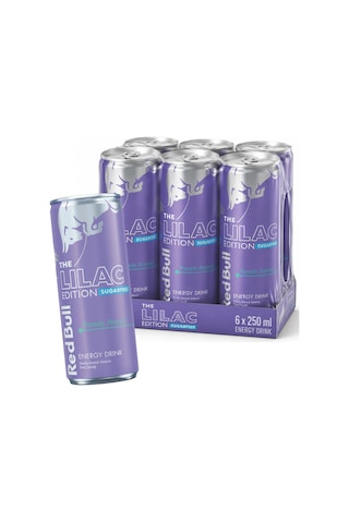 Red Bull Lilac Edition Şekersiz 6 X 250 Ml