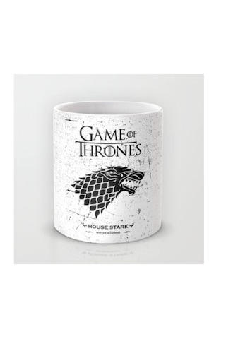 Game Of Thrones Kupa Bardak Özel Tasarım Açık Beyaz