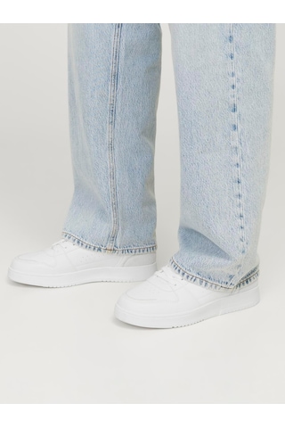 Jack & Jones Jack Jones Arkası Süet Beyaz Renk Erkek Ayakkabı 12257992 Beyaz