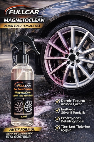 Fullcar Magnetoclean Demir Tozu Temizleyici 400 Ml