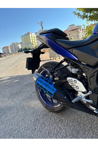 Yamaha R-25 Egzoz Koruması Mavi