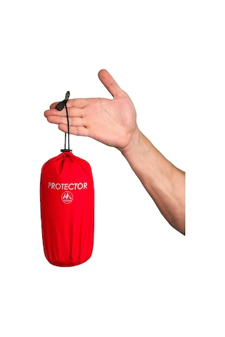 Mudemu Protector Yağmurluk Panço Kırmızı