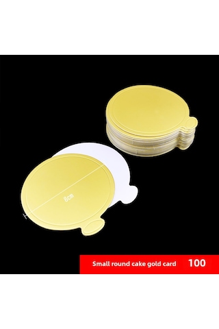 Reedark Toptan Kaliteli Kalınlaşmış Triangular Pasta Tabanı - 100 Adet/paket, Dayanıklı Kağıt, Pasta Şekli Koruma, Profesyonel Ve Ev Kullanıma Uygun Diğer