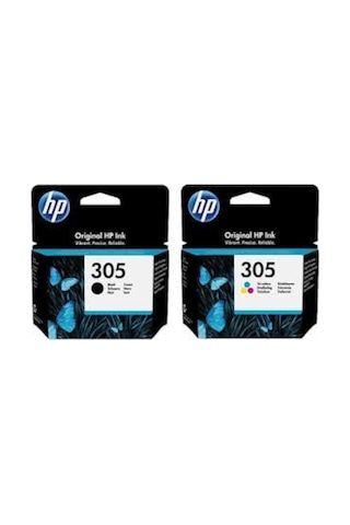 Hp 305 Siyah 3Ym61Ae + Hp 305 Renkli Kartuş Seti Hp 2710-2720 Hp 305 Siyah 3Ym61Ae + Hp 305 Renkli Kartuş Seti Hp 2710-2720