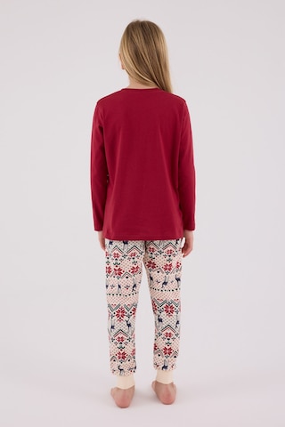 Arnetta Kız Çocuk Kırmızı Pijama Takımı Ar3452-c-v1 Kırmızı