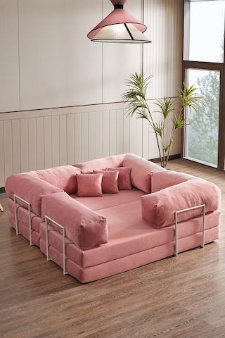 Legom Lucas Aktivite Koltuğu Yatak Olabilen Çok Amaçlı Kanepe L Koltuk Pudra Pudra