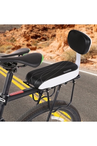 Novahub Çanlı Bisiklet Koltuk Ayak Takımı Sırt Minderli Çocuk Bisikleti Altın