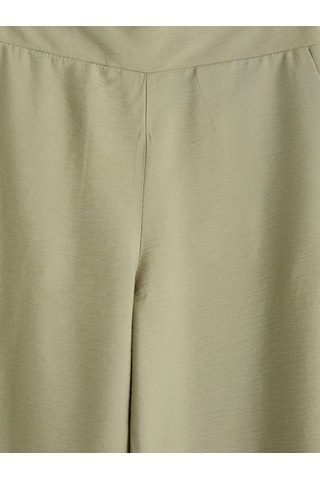 Lcw Modest Haki Beli Lastikli Geniş Paça Kadın Pantolon
