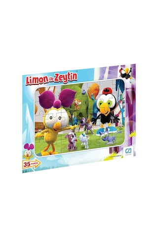 Ca Games Limon İLe Zeytin 35 Parça Frame Puzzle Ca.5082