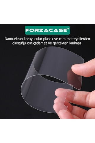 Forzacase Samsung Galaxy Tab S10 Fe 10.9 İnç Sm-x520 İle Uyumlu Nano Esnek Ekran Koruyucu Film Fc020