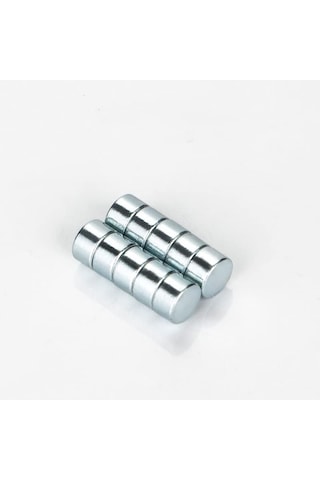 200 Adet 5x3 Mm Yuvarlak Güçlü Neodyum Mıknatıs Çap 5 Mm Kalınlık 3 Mm