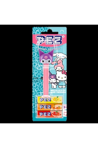 Pez Dispenser Hello Kitty Kuromi Meyve Aromalı Şekerleme Makinesi Ve Şekerleme Yedekleri