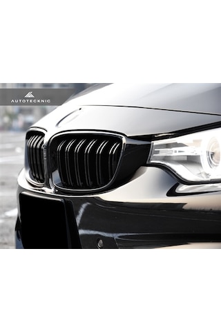 Bmw 4 Serisi F32 F36 M4 Ön Panjur Böbrek Piano Black Çift Tırnak