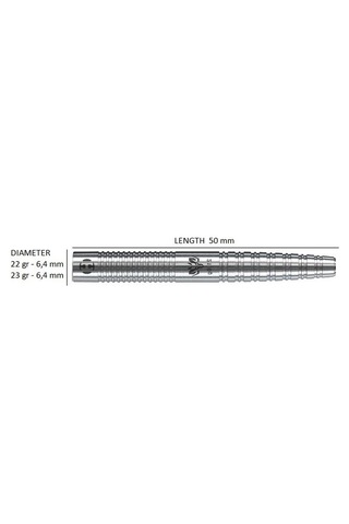 Harrows Wolfram %97 Tungsten Dart Oku 22 Gri