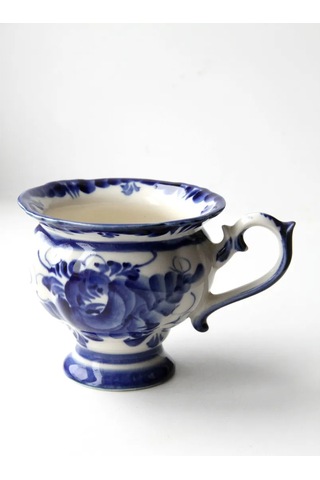 Terehoff Gzhel Fincanı 318317268 Cobalt Mavisi