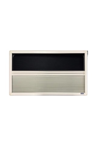 Einstein Eı-pw 500x350 Mm Dışa Bombe Pistonlu Akrilik Karavan Penceresi Perdeli Sinekli S