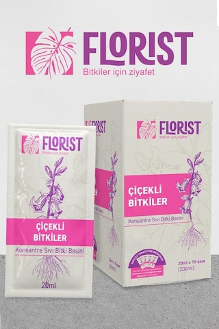 Florist Çiçekli Bitkiler Sıvı Konsantre Bitki Besini 200
