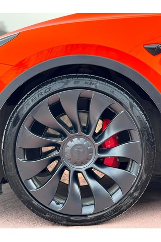 Ayrex Ayaltes Tespx Tesla Uberturbine 21'' Siyah Jant Koruyucu 1 Jant