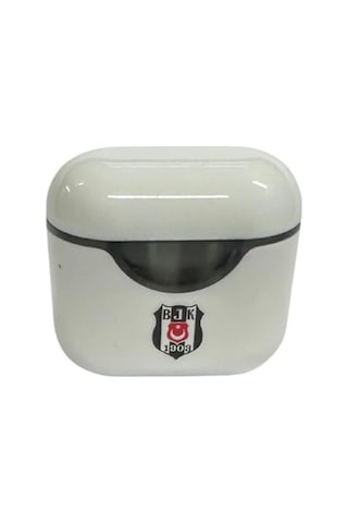 Bjkset098 Beşiktaş Orjinal Lisanslı Beyaz Air Kalemtraş Ahşap Kutulu 6'lı Kırtasiye Seti Kırmızı Siyah Sarı